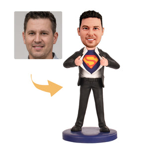 Personalized Super Hero Custom Bobblehead