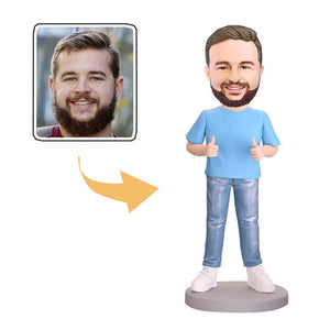 Thumbs up Custom Bobblehead